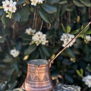 Chai Pot Copper Pattern right side