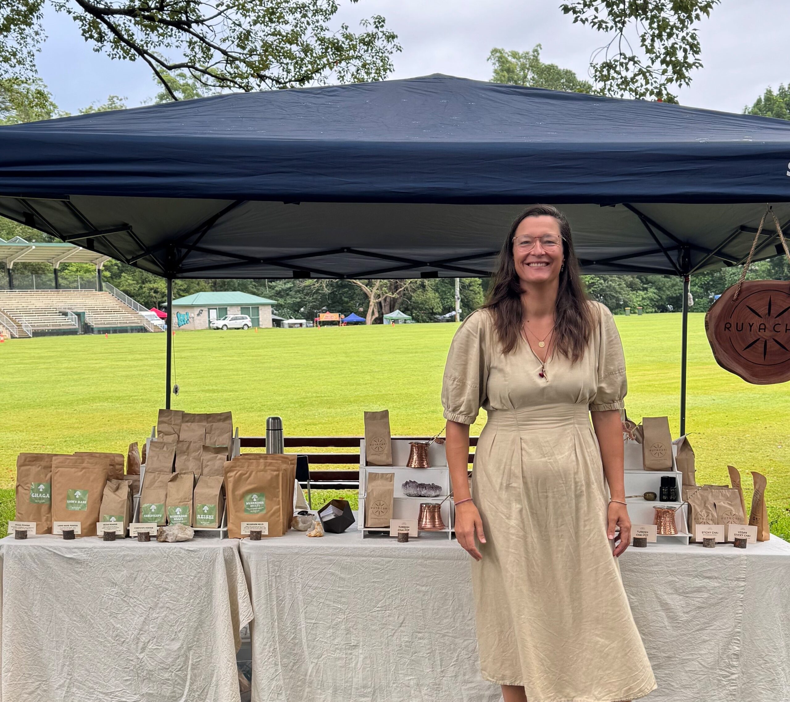 Marije is a regular at the Bellingen markets, where she sells Ruya Sticky Chai.